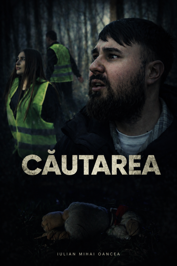 Poster for The Search, a short film directed by Oancea Mihai Iulian